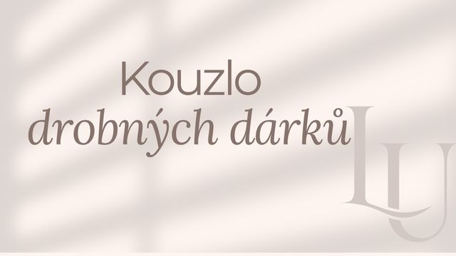 Kouzlo drobných dárků, které potěší víc, než velké dary