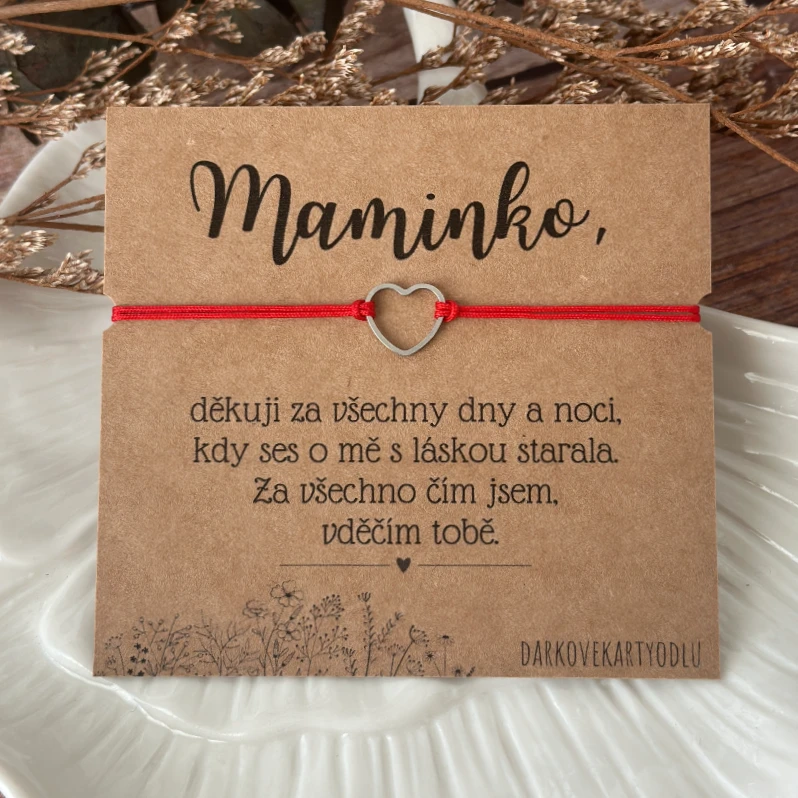 Náramek pro maminku z lásky