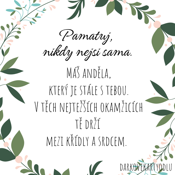 Pletený náramek s andělským křídlem