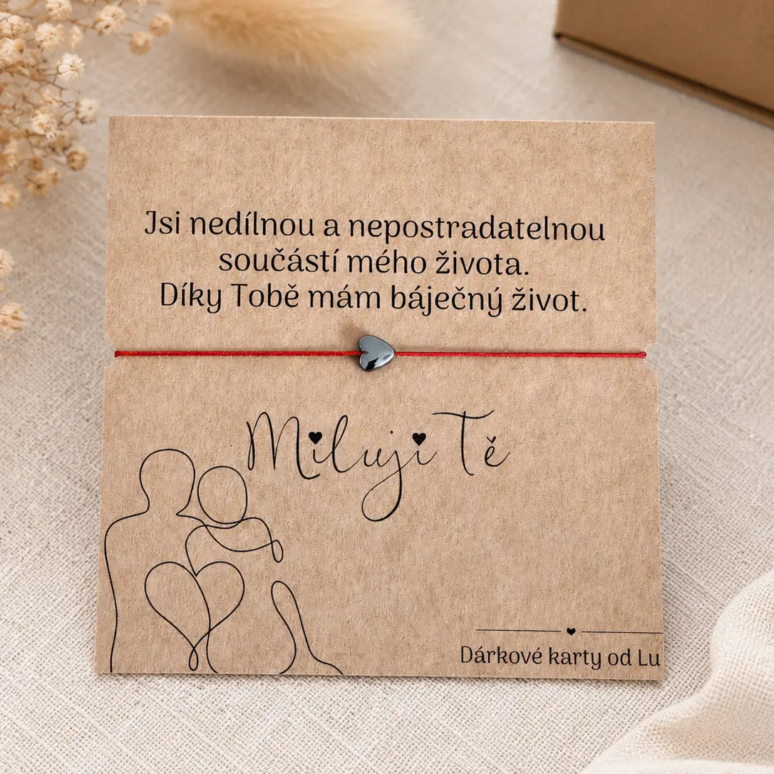 Moje milá, daruji Ti srdce z lásky