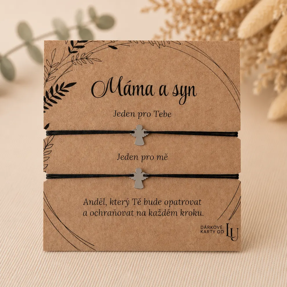 Náramky pro maminku a syna