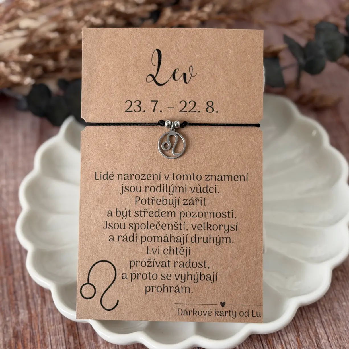 Náramek se znamením zvěrokruhu