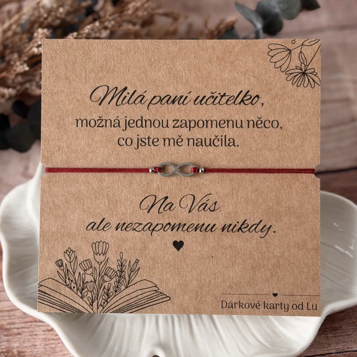 Dárek pro paní učitelku - nekonečno