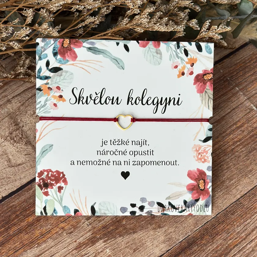 Dárek pro skvělou kolegyni