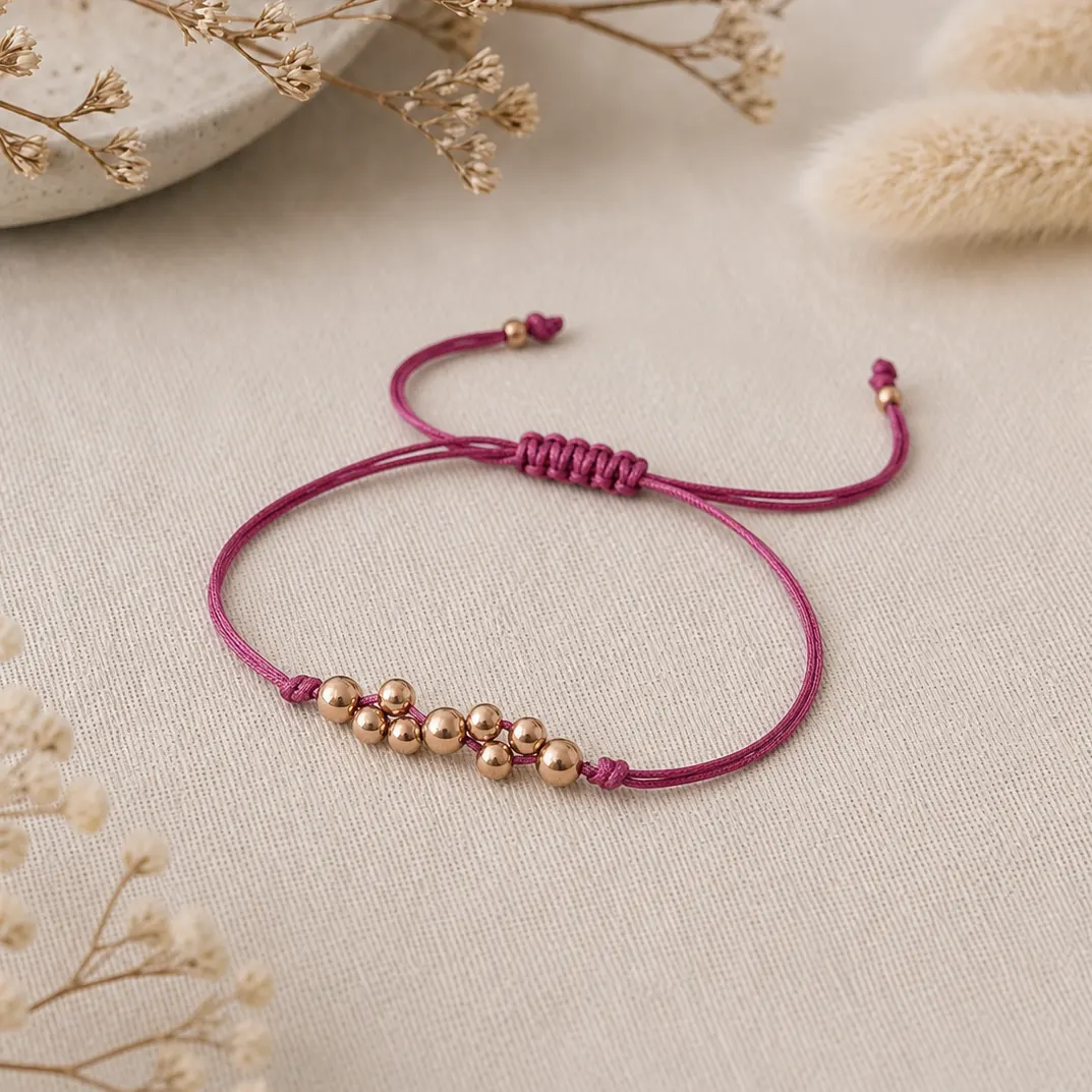 Rose gold marbles