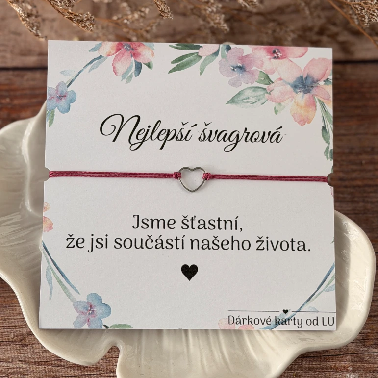 Dárek pro švagrovou