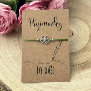 Náramek pro štěstí k přijímacím zkouškám