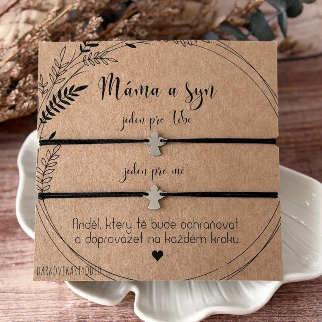 Náramky pro maminku a syna