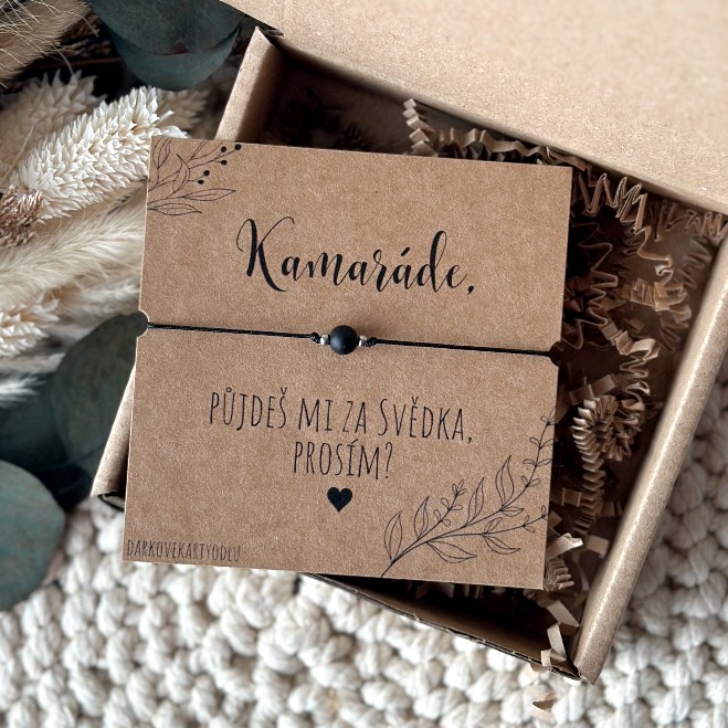 Půjdeš mi za svědka?