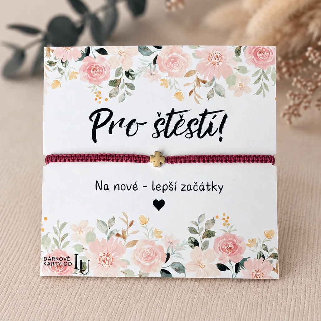 Talisman pro štěstí na nové začátky - zlatý