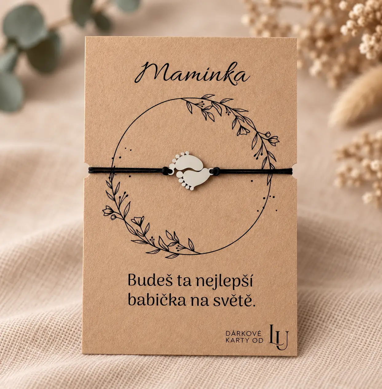 Oznámení těhotenství mamince III