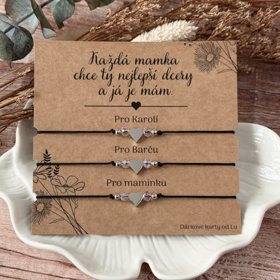 Náramky pro dcery