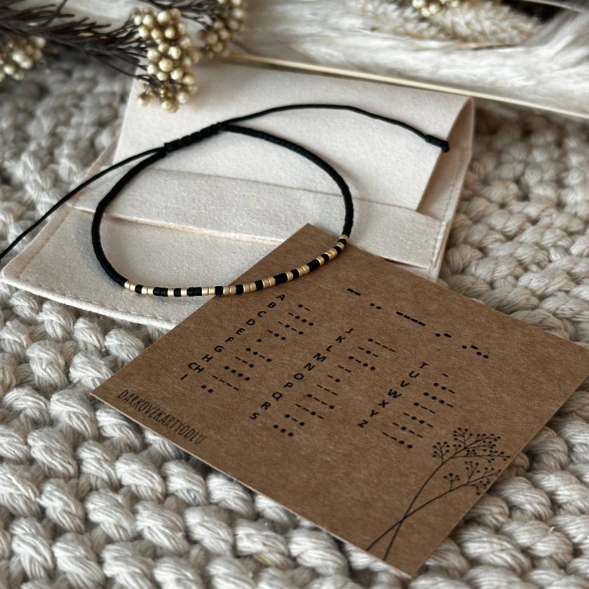 Náramek miyuki jméno v morseovce