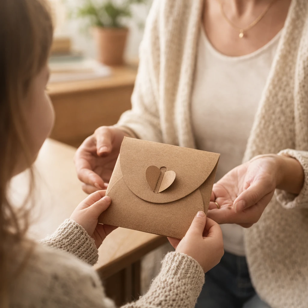 Hvězdička pro paní učitelku - stříbrná - chlapec
