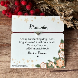 Vánoční přání pro maminku 