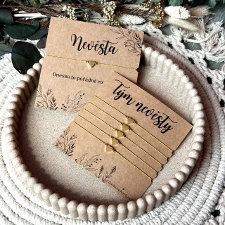 Náramky na rozlučku se svobodou